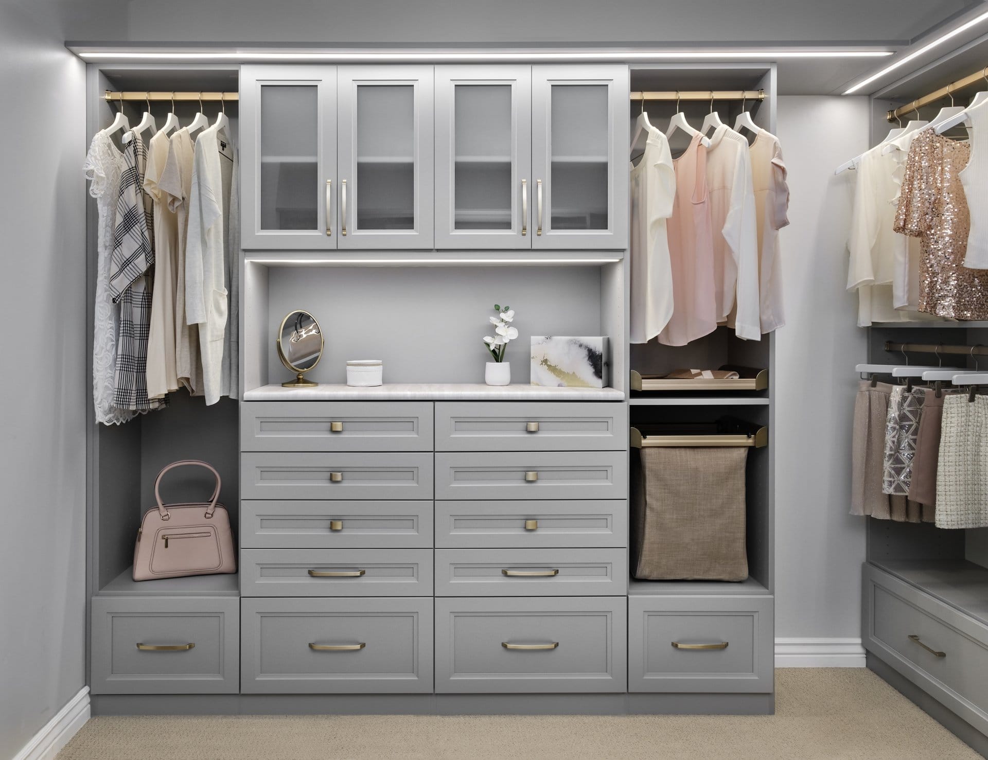 Cloud Custom Walk in Closet Systems