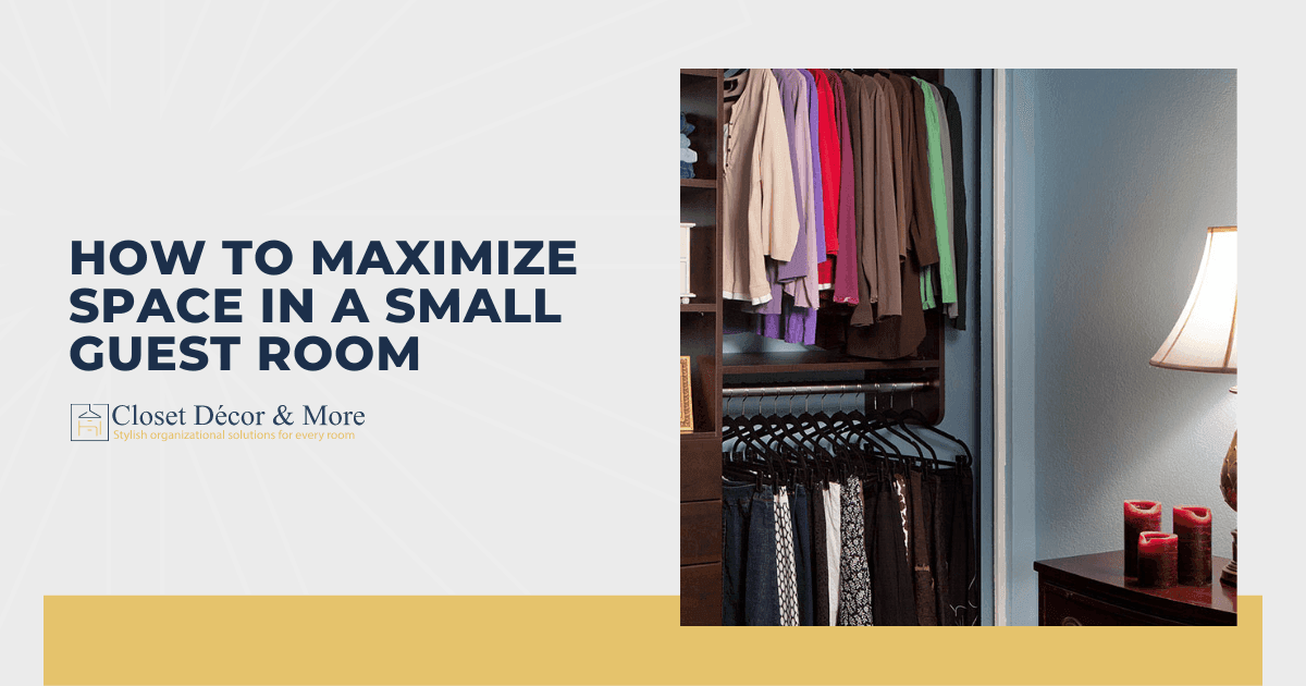 Fb maximizing space in small guest room