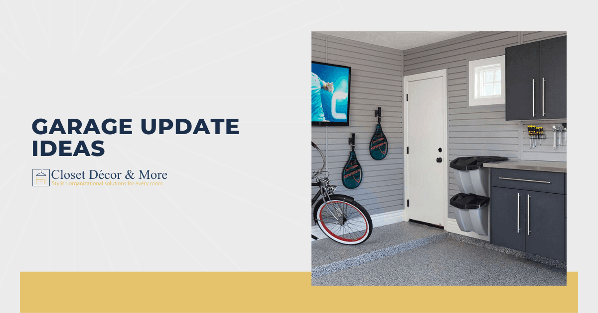 Garage update ideas