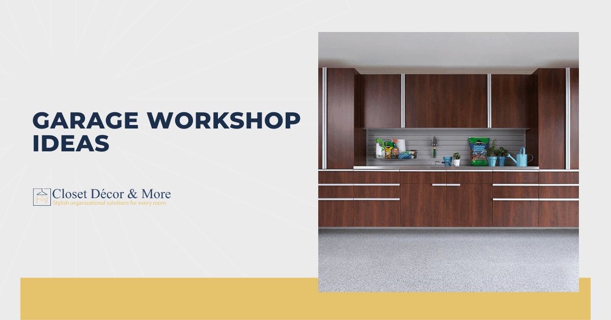 Garage workshop ideas