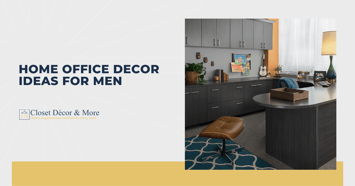 Home office decor for men