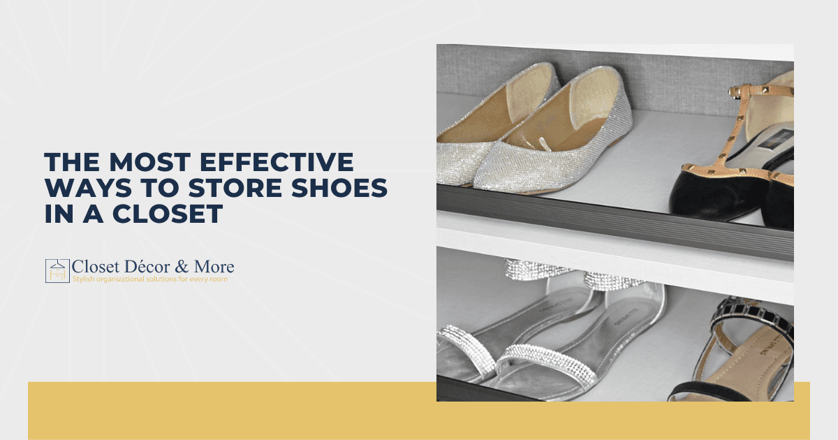 How to store shoes