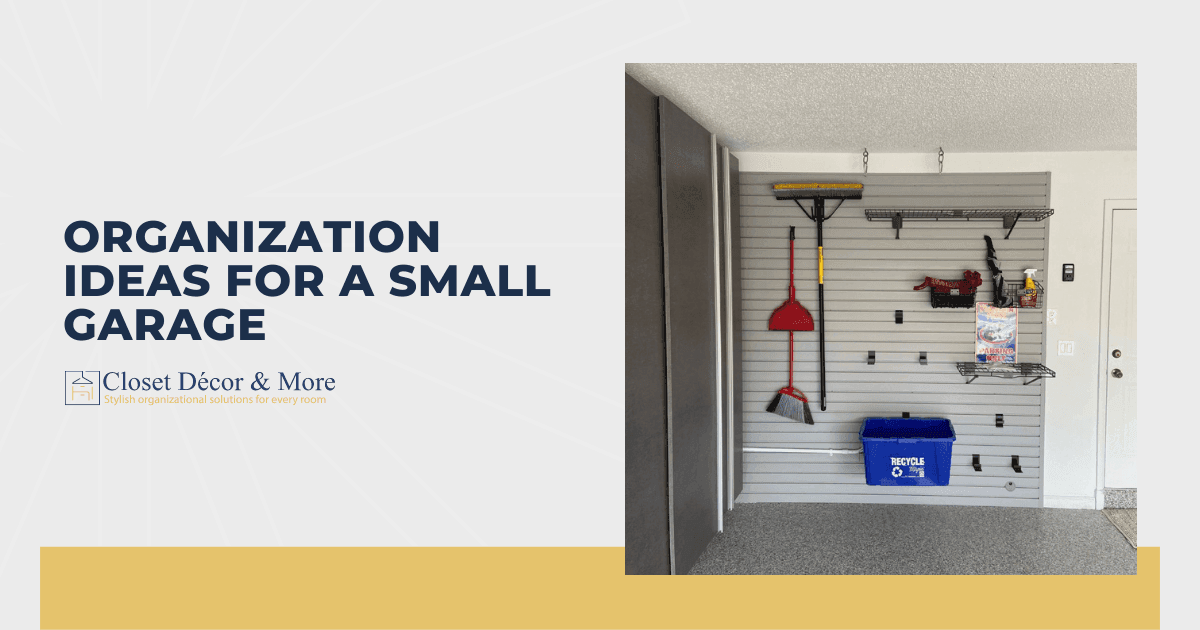 Small garage organization ideas