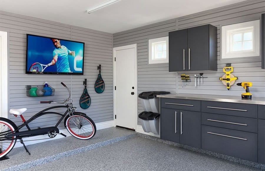 Garage Storage System Installation