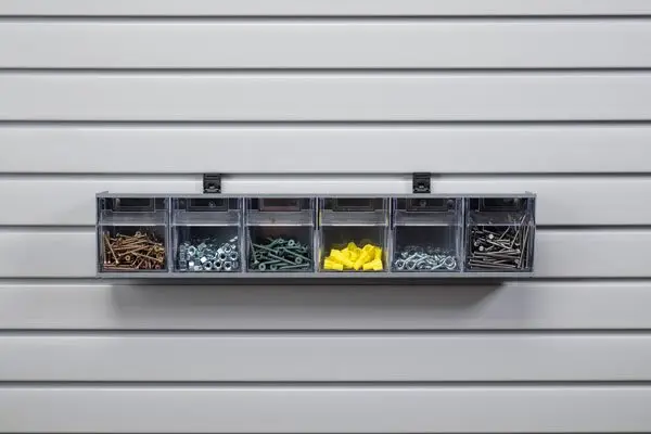 6 Tilt Bin Garage Organizer