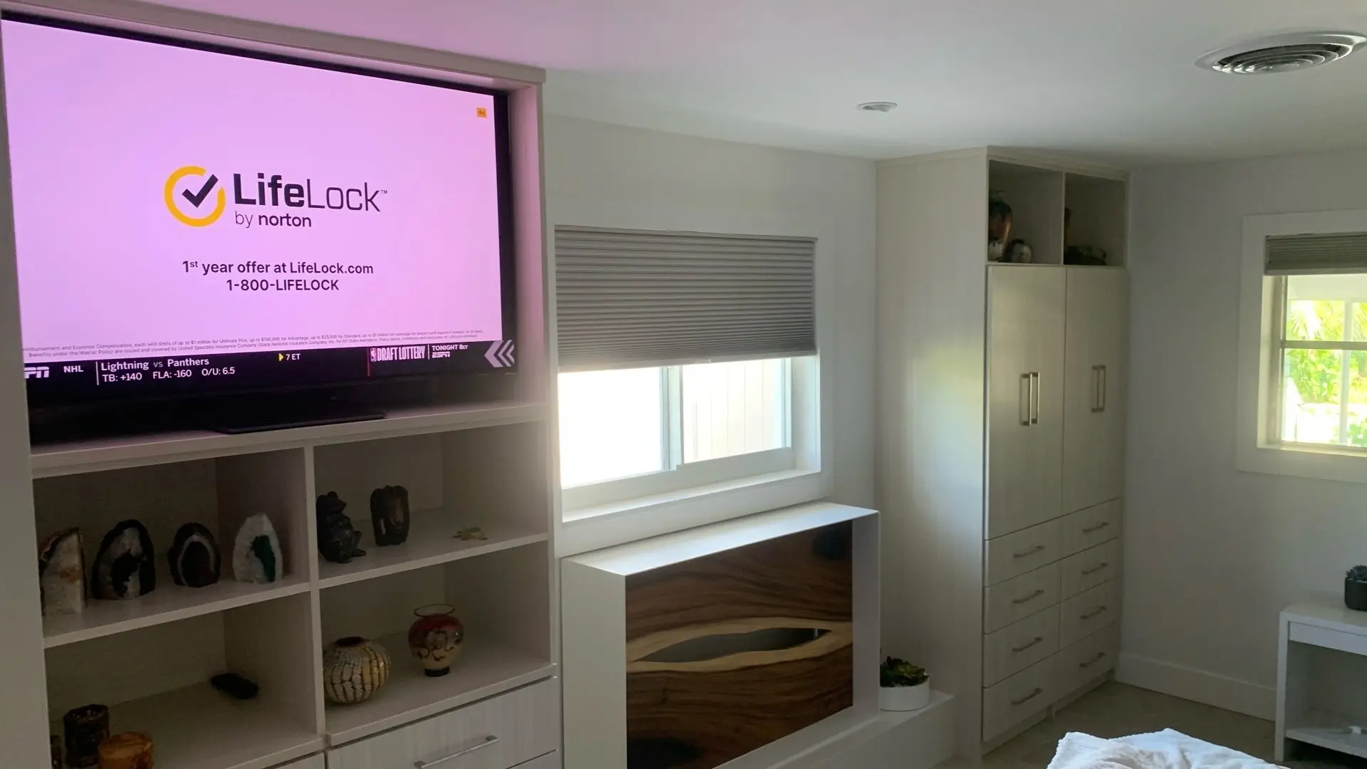 Custom Bedroom Organization System