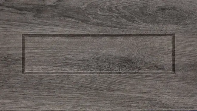 One-Piece Shaker Style Option With Ash Finish