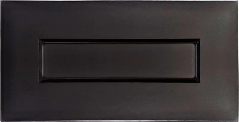 One-Piece Shaker Style Option With Black Finish