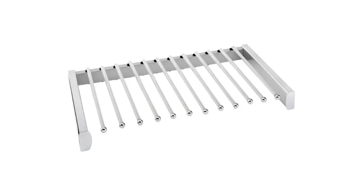 It looks like a clothes rack with a bunch of clothes on it.