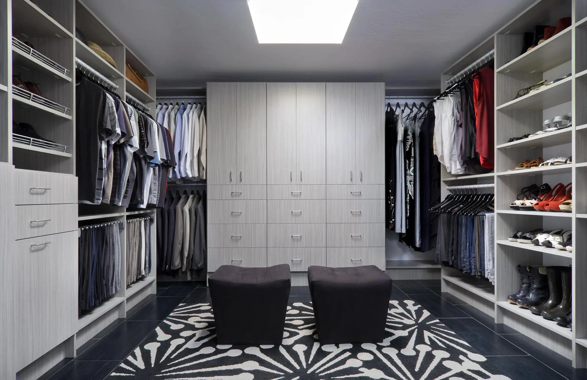 Concrete Custom Walk in Closet Systems