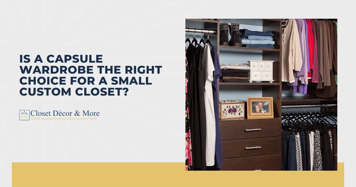 Custom closet capsule wardrobe