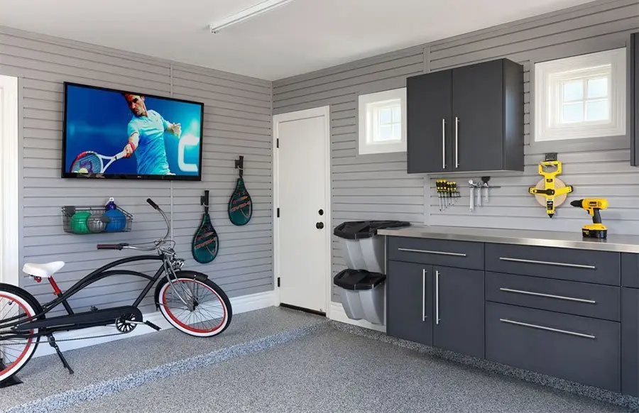 Garage Storage System Installation