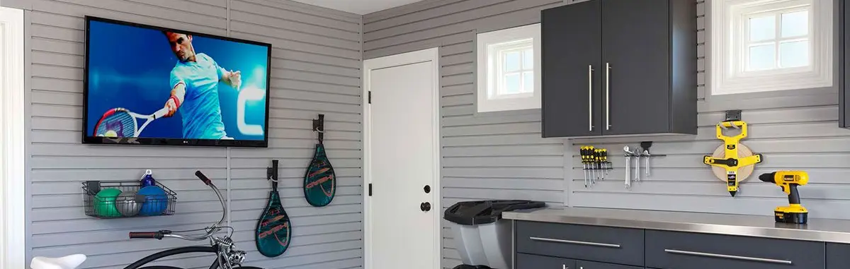 Garage Slatwall Organizers