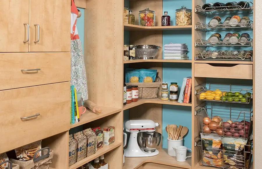 Custom Installed Kitchen Pantry