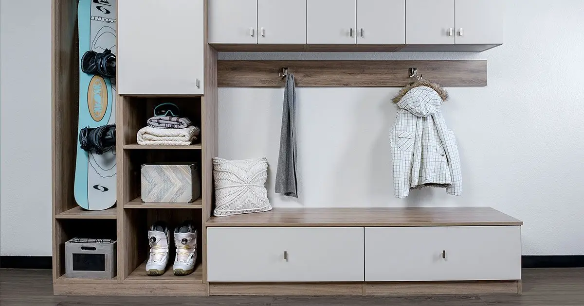 Mudroom Custom Cabinet System