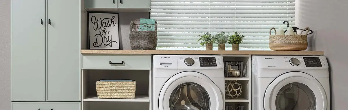 Custom Laundry Cabinet System