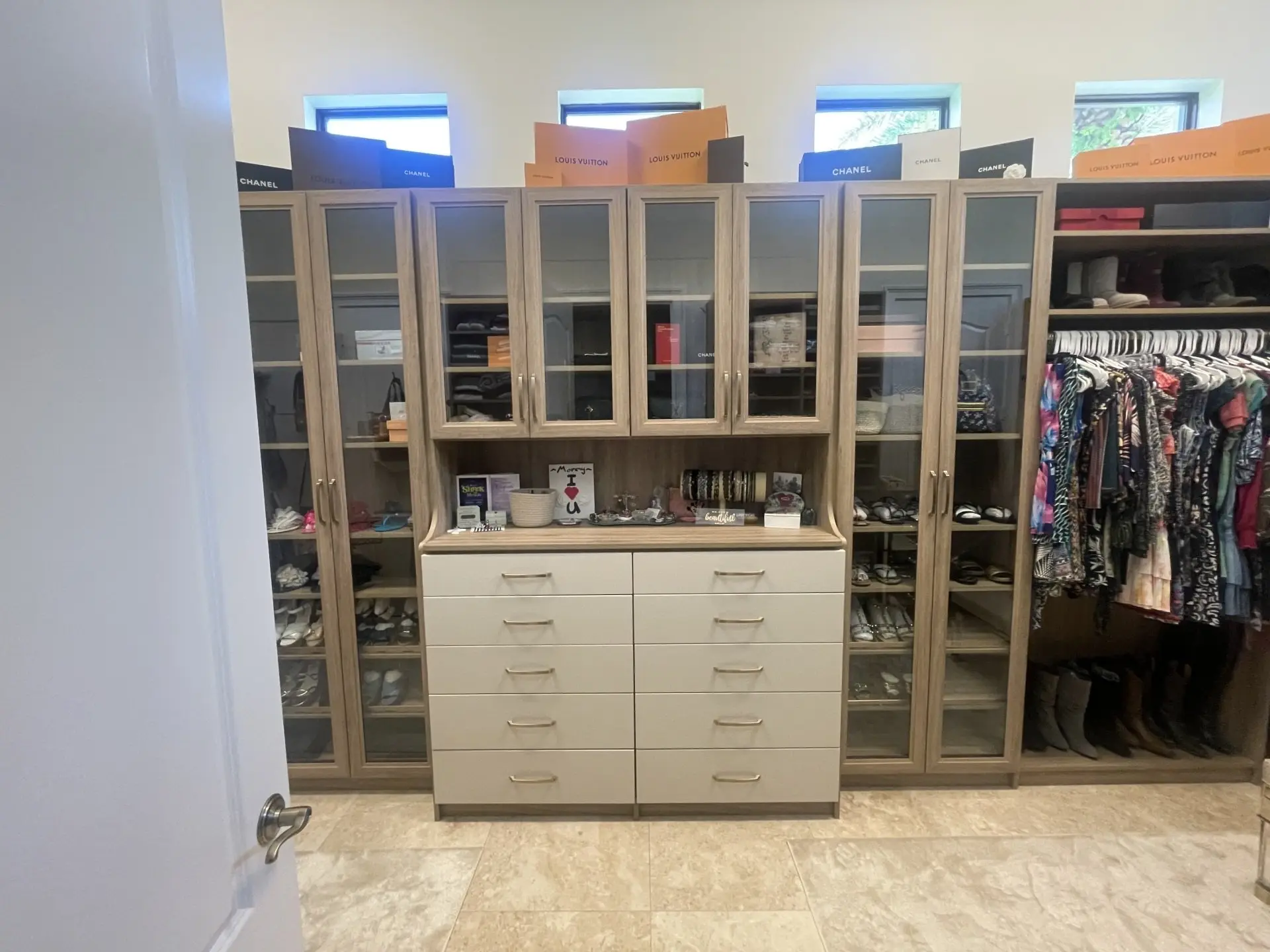 Custom Walk In Closet System Project