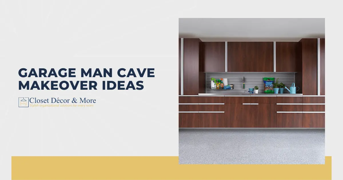 Garage man cave makeover ideas