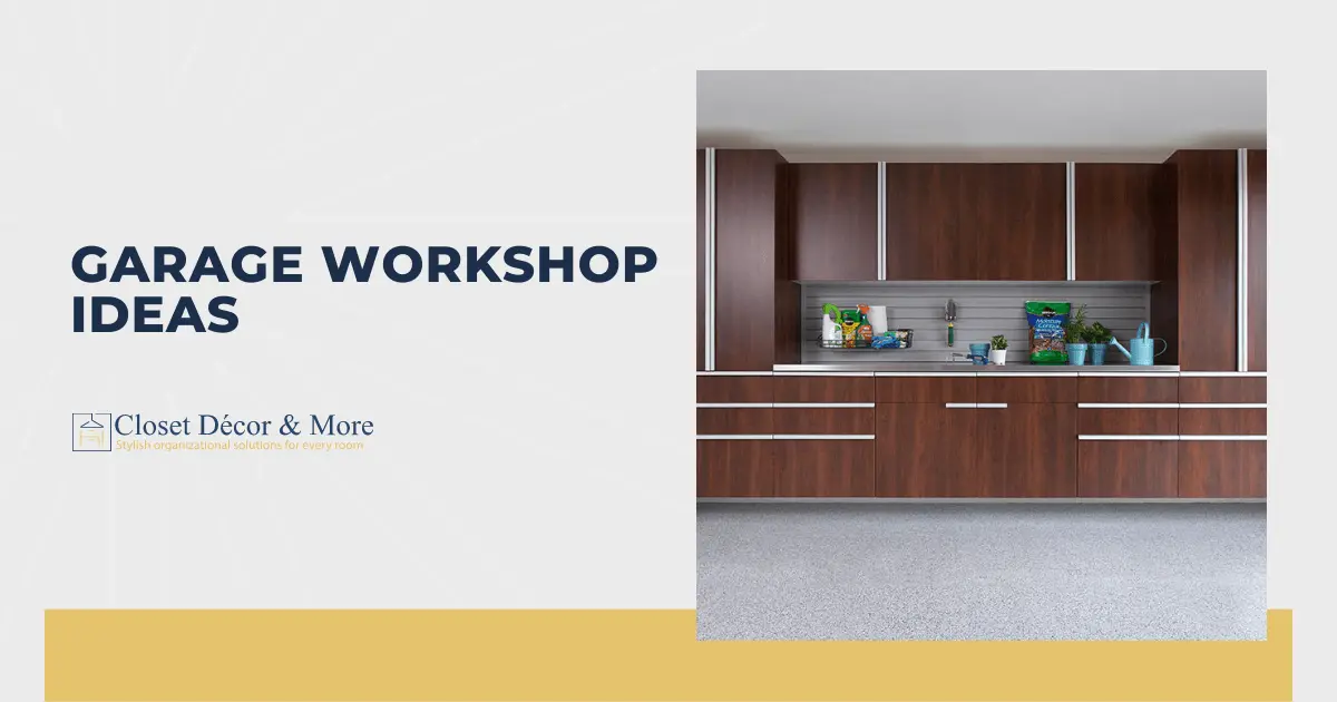 Garage workshop ideas