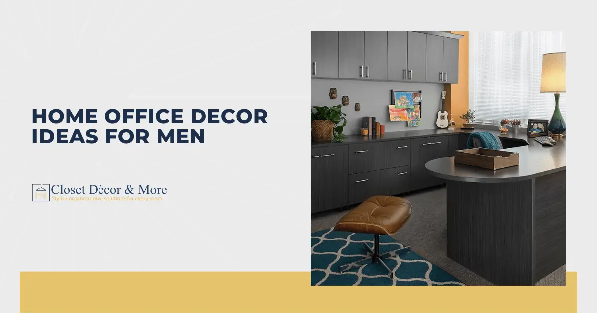 Home office decor for men
