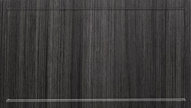 Slim Shaker Style Option With Licorice Finish