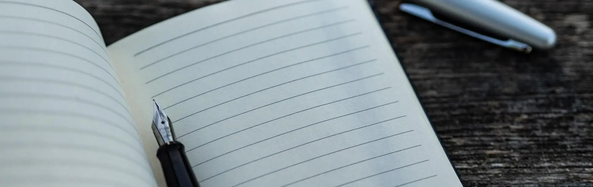 Notebook and Pen