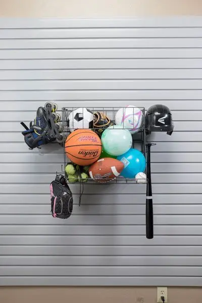 Sports Equipment Holder Garage Organizer