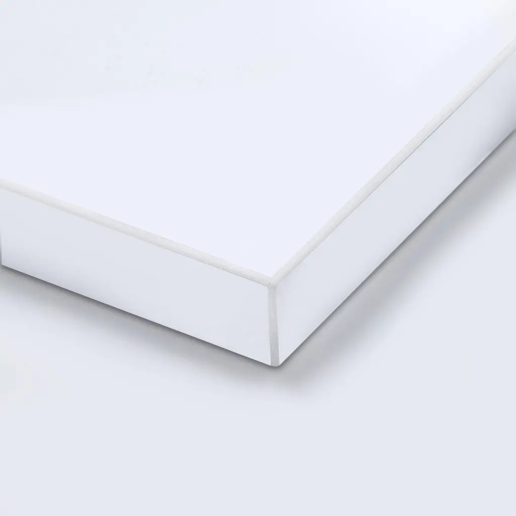 White Acrylic Mixology Color Option for Door and Drawer Fronts