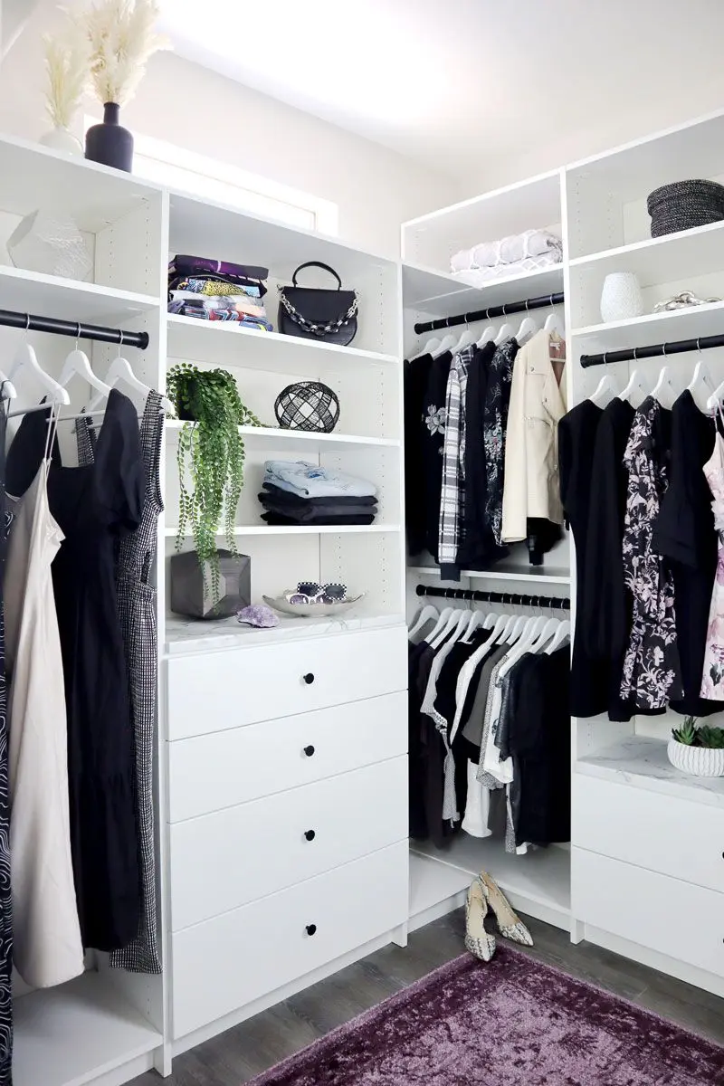 white Walk in Closet Systems