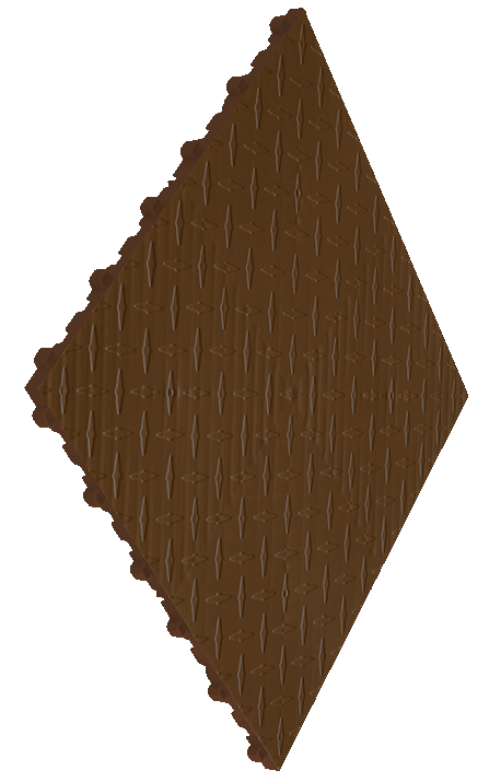 Chocolate Brown Swisstrax Tile