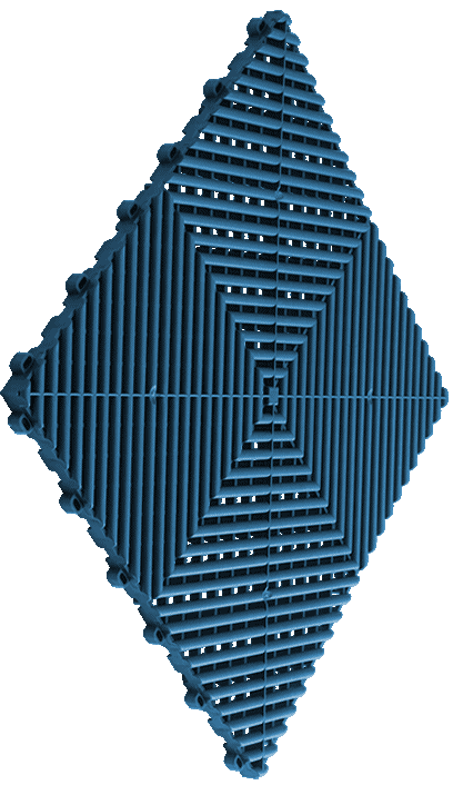 Blue Swisstrax Tile
