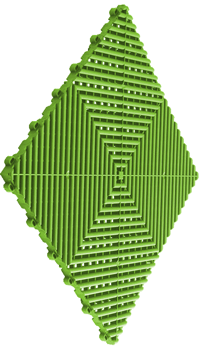 Green Swisstrax Tile
