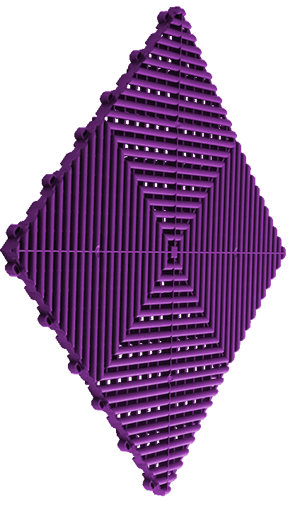 Purple Swisstrax Tile