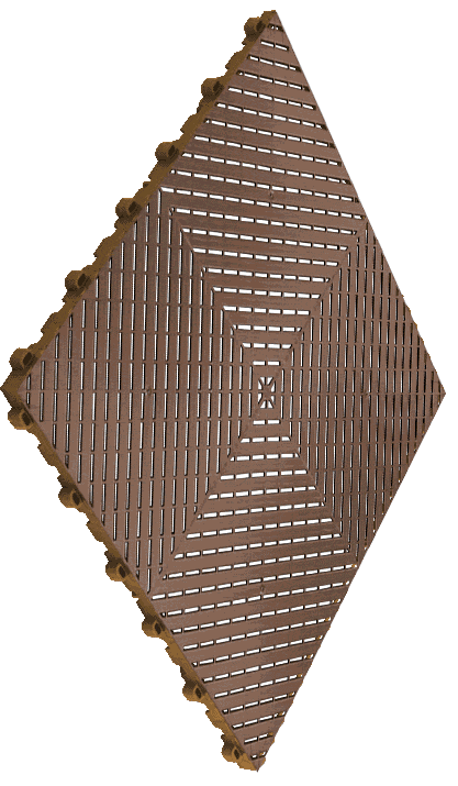 Smooth Brown Swisstrax Tile