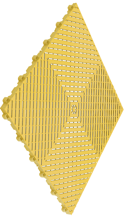 Smooth Yellow Swisstrax Tile
